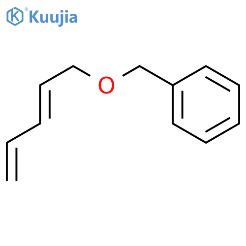 Benzene, [[(2Z)-2,4-pentadien-1-yloxy]methyl]- structure