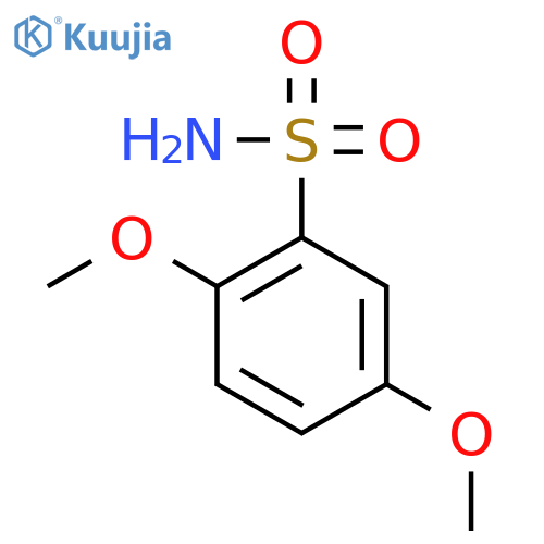 2,5-Dimethoxybenzenesulfonamide structure