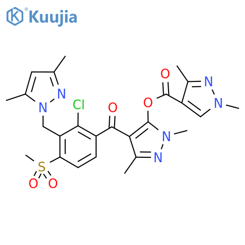 Triazole Sulcotrione structure
