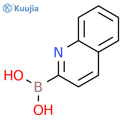 (quinolin-3-yl)boronic acid structure