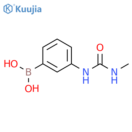 Boronic acid, [3-[[(methylamino)carbonyl]amino]phenyl]- structure