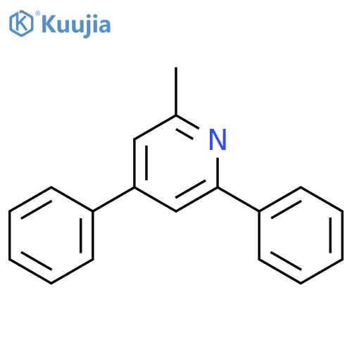 Pyridine, 2-methyl-4,6-diphenyl- structure