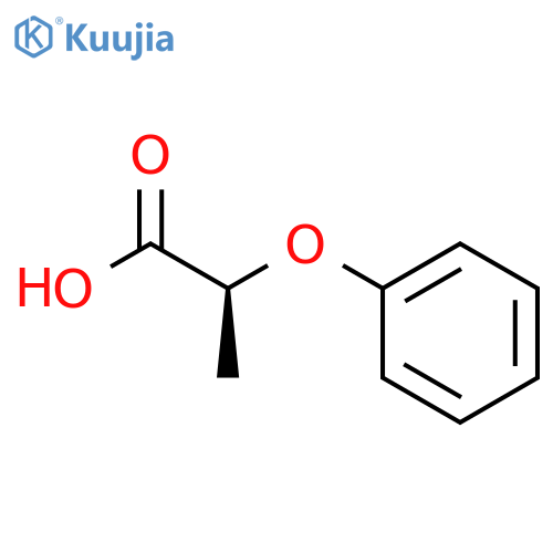 Propanoic acid,2-phenoxy-, (2S)- structure
