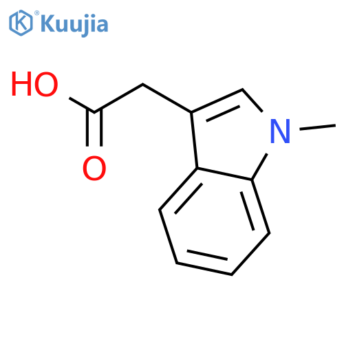 2-(1-methyl-1H-indol-3-yl)acetic acid structure