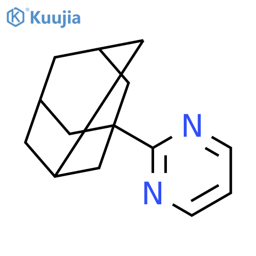 Pyrimidine, 2-tricyclo[3.3.1.13,7]dec-1-yl- structure