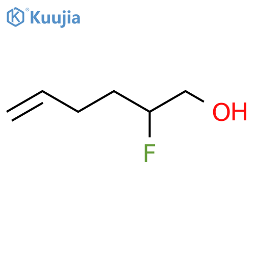 2-fluorohex-5-en-1-ol structure