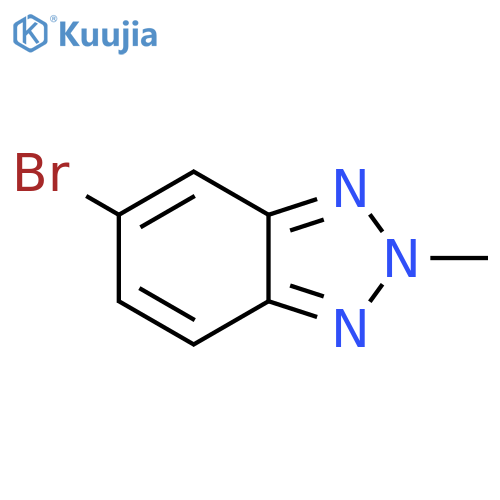 5-bromo-2-methyl-benzotriazole structure