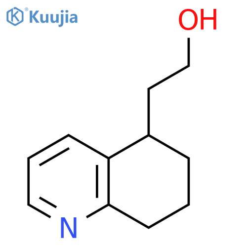 2-(5,6,7,8-tetrahydroquinolin-5-yl)ethanol structure