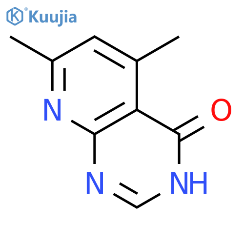 5,7-dimethylpyrido2,3-dpyrimidin-4(3H)-one structure