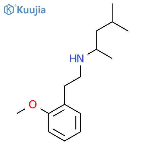 [2-(2-Methoxyphenyl)ethyl](4-methylpentan-2-yl)amine structure