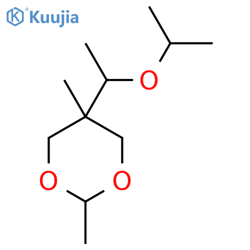 cis-5-(1-Isopropoxyethyl)-2,5-dimethyl-1,3-dioxane structure