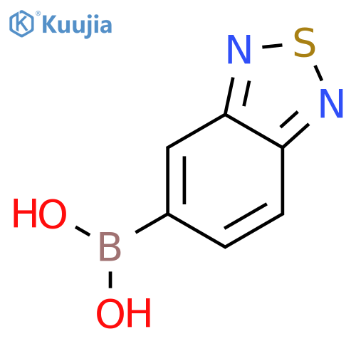 benzo[c][1,2,5]thiadiazol-5-ylboronic acid structure