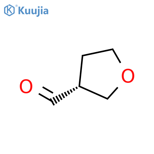 (R)-Tetrahydrofuran-3-carbaldehyde structure