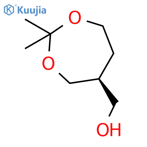 1,3-Dioxepane-5-methanol, 2,2-dimethyl-, (S)- structure