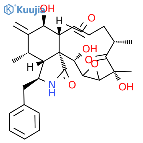 19,20-Epoxycytochalasin D structure