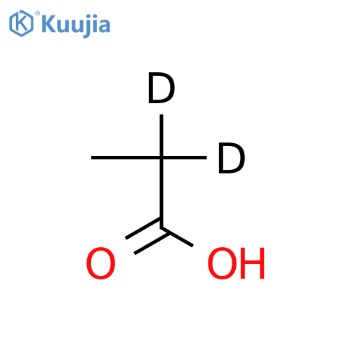 Propionic-d2 Acid structure
