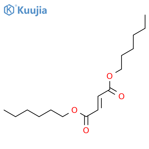 Di-N-hexyl Fumarate structure