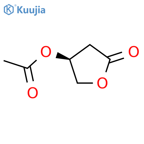 2(3H)-Furanone,4-(acetyloxy)dihydro-, (4S)- structure