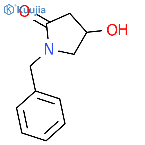 (S)-1-Benzyl-4-hydroxy-2-pyrrolidinone structure