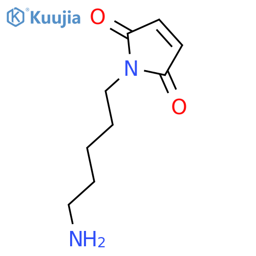N-(5-Aminopentyl)maleimide structure