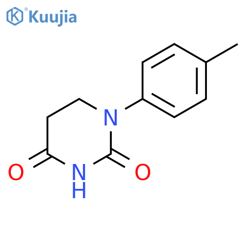 Dihydro-1-(4-methylphenyl)-2,4(1H,3H)-pyrimidinedione structure