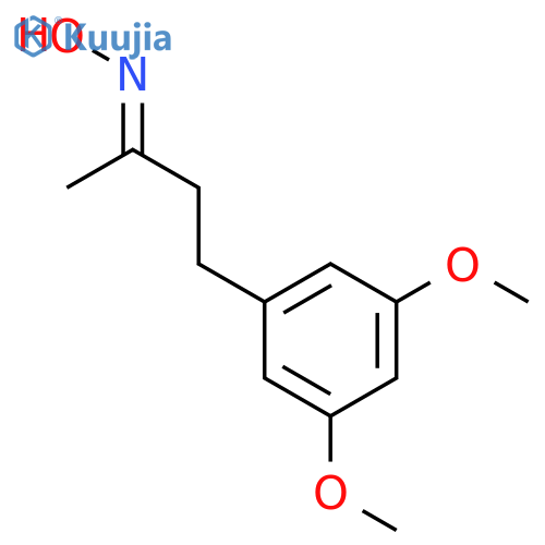 2-Butanone, 4-(3,5-dimethoxyphenyl)-, oxime, (E)- structure