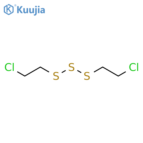 Trisulfide,bis(2-chloroethyl) (6CI,7CI,8CI,9CI) structure