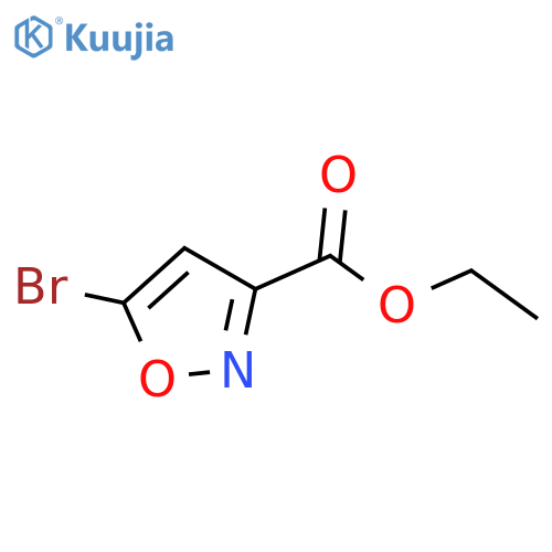Ethyl 5-bromoisoxazole-3-carboxylate structure