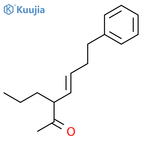 4-Hepten-2-one, 7-phenyl-3-propyl-, (4E)- structure