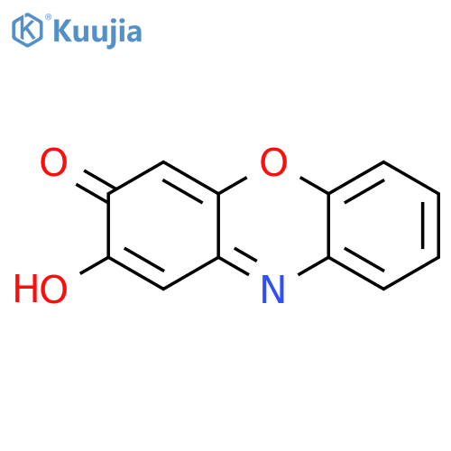 3H-Phenoxazin-3-one,2-hydroxy- structure