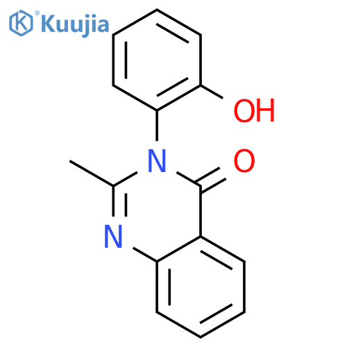 4(3H)-Quinazolinone, 3-(2-hydroxyphenyl)-2-methyl- structure