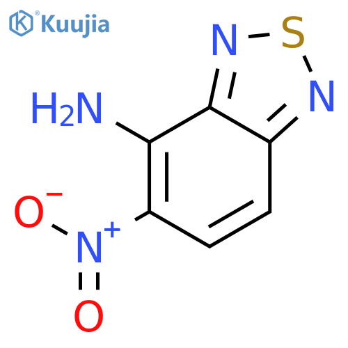 5-Nitrobenzoc1,2,5thiadiazol-4-amine structure