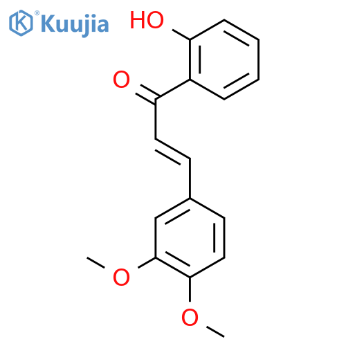 2'-Hydroxy-3,4-dimethoxychalcone structure