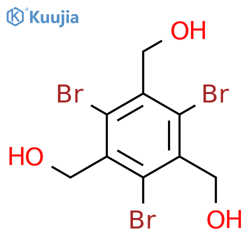 (2,4,6-Tribromobenzene-1,3,5-triyl)trimethanol structure