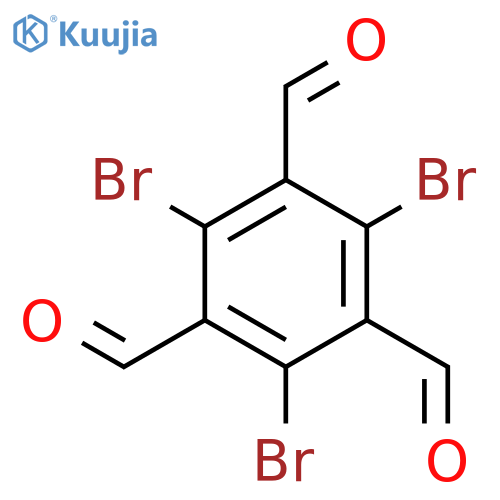 2,4,6-Tribromobenzene-1,3,5-tricarbaldehyde structure
