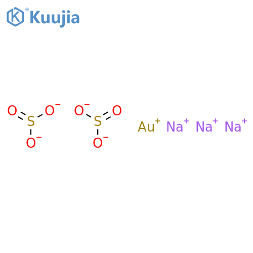 Sodium disulfitoaurate(I) - structure