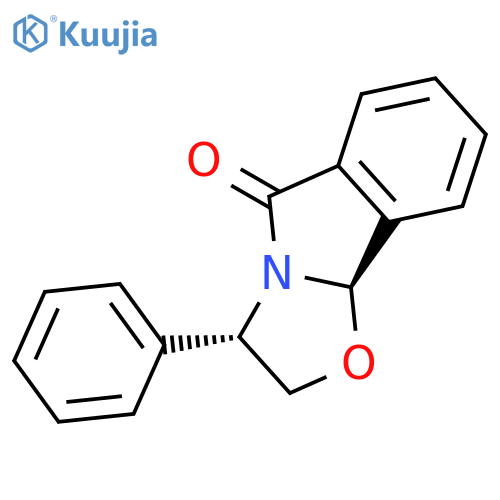 Oxazolo[2,3-a]isoindol-5(9bH)-one, 2,3-dihydro-3-phenyl-, (3S-cis)- structure