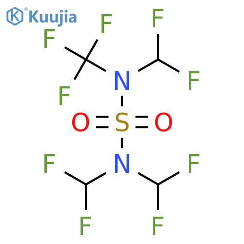 Sulfamide, tris(difluoromethyl)(trifluoromethyl)- structure