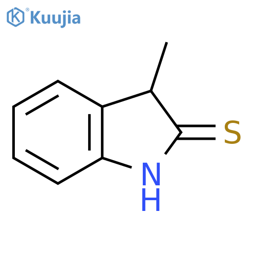 3-Methyl-1,3-dihydro-indole-2-thione structure