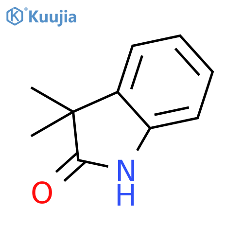 3,3-dimethyl-2,3-dihydro-1H-indol-2-one structure