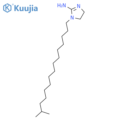 1H-IMIDAZOL-2-AMINE, 4,5-DIHYDRO-1-ISOHEXADECYL- structure