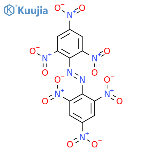Diazene,1,2-bis(2,4,6-trinitrophenyl)- structure