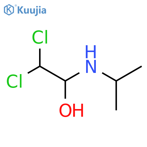 Ethanol, 2,2-dichloro-1-[(1-methylethyl)amino]- structure