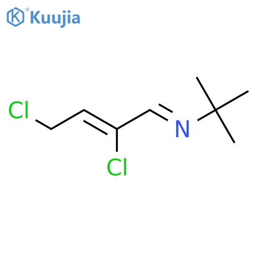 2-Propanamine, N-(2,4-dichloro-2-butenylidene)-2-methyl- structure