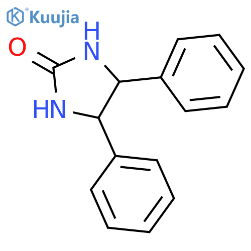 2-Imidazolidinone, 4,5-diphenyl-, (4S,5S)- structure