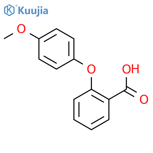 2-(4-Methoxyphenoxy)benzoic Acid structure