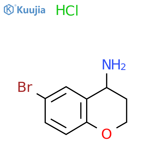 6-Bromochroman-4-Amine Hydrochloride structure