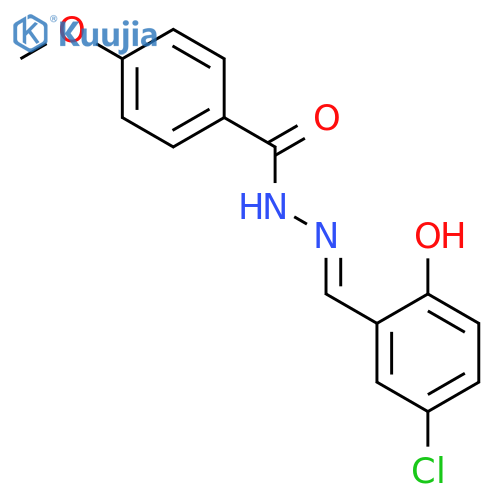 N'-(5-Chloro-2-hydroxybenzylidene)-4-methoxybenzohydrazide structure