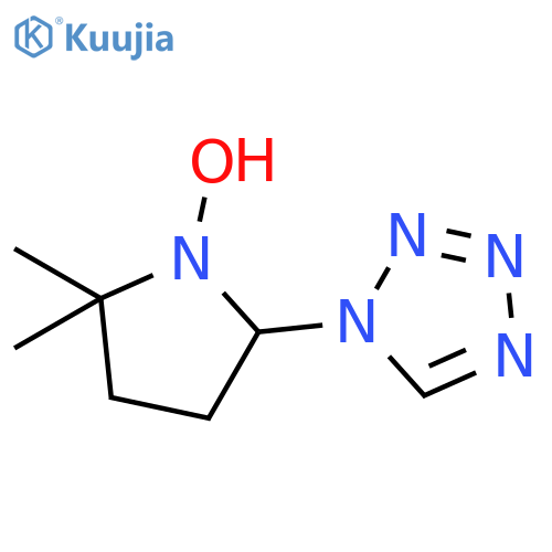 1-Pyrrolidinyloxy, 2,2-dimethyl-5-(1H-tetrazol-1-yl)- structure