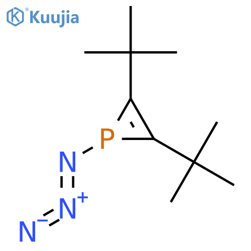 1H-Phosphirene, 1-azido-2,3-bis(1,1-dimethylethyl)- structure